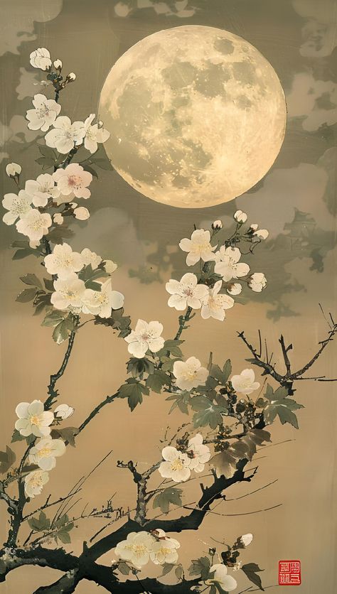 Dive into serenity with this East Asian-style painting, capturing a luminous full moon amidst a tranquil sepia scape. Perfect for bringing peace to any space. Save & follow for more stunning art! 🌕✨ #EastAsianArt #Tranquility #FullMoonBeauty #ArtPrintForSale #SereneSpaces #DecorInspiration #ImagePrompt #AIImage Drawing Scenery, Sell Photos, East Asian, Visual Content, Asian Style, Asian Art, Full Moon, Follow For More, Decor Inspiration