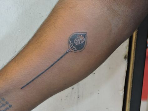 Velu muruga tattoo from Aatman tattoos banglore Muruga Tattoo, Murugan Tattoo Design, Murugan Vel Logo, Lord Murugan Vel Tattoo, Murugan Vel Tattoo Design, Vel Tattoo, Murugan Vel, Tattoo Inspiration Men, Back Of Shoulder Tattoo