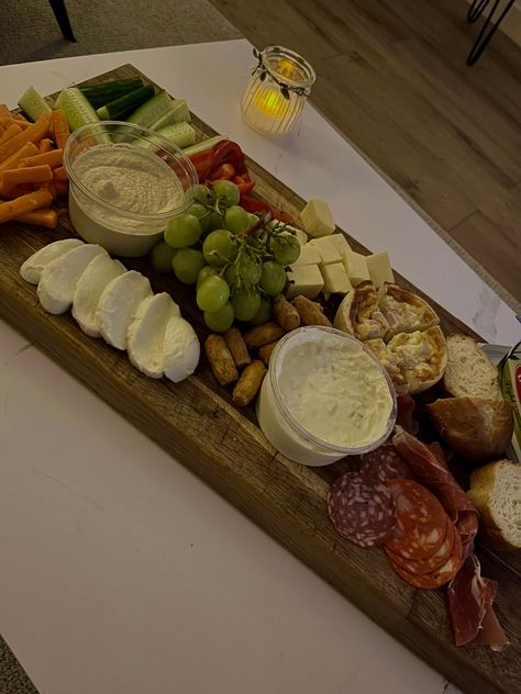 #aesthetic #dinner #platter #cheese #grapes #aesthetic #recipe #tiktok #ham #salami #dip #yummy #french #scandinavian #dinnerideas #movienight #friends #wine #candlelight #candles #food #foodlover Picky Bits Platter, Salami Dip, Grapes Aesthetic, Picky Bits, Candles Food, Dinner Platter, Grapes And Cheese, Aesthetic Dinner, Recipe Tiktok