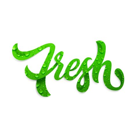 Lettering & Caligrafía 5 on Behance Fresh Logo Typography, Fresh Typography, Fresh Logo Design, Water Planet, Fresh Logo, Fruit Logo, Art Brush, Brush Script, Green Water