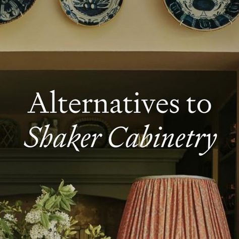 Chloe | Boxwood Avenue on Instagram: "Slightly controversial but I said what I said: there’s more to life than a shaker cabinet. 🤷🏼‍♀️ Hear me out…  Yes, a shaker cabinet can be timeless - I will not dispute that. If you have shaker cabinets in your home (I do!) this isn’t to pass any snarky design judgement. Often though, I feel that a shaker cabinet style is selected for its ease and not necessarily because it is the most appropriate style for a home.   It’s my hope that by sharing this, if you are planning a build or remodel or simply just obsessed with design, you can pause to really think about the style of cabinetry you want for your home.  So how do you know what is best for your home? Chances are, opting for something a little more interesting than shaker is your best bet. If you Shaker Cabinet Styles, I Said What I Said, Cabinet Style, Shaker Cabinets, My Hope, Shaker Kitchen, Do You Know What, I Said, Chloe