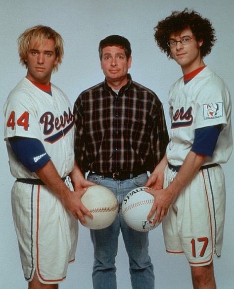 Matt Stone, David Zucker, and Trey Parker in BASEketball (1998) Baseketball 1998, Paul Dano Movies, Matt Stone Trey Parker, Matt Parker, Trey Parker Matt Stone, Complex Magazine, Trey Parker, Sports Movies, Matt Stone