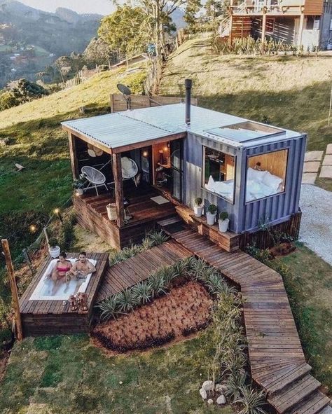 Cargo Container Homes: Pushing the Boundaries of Design Inside Tiny Houses, Tiny House Shipping Container, Cargo Container Homes, Cargo Container House, Tiny House Camper, Shipping Container Cabin, Storage Container Homes, Container Cabin, Tiny House Interior Design