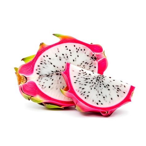 Pitaya Fruit, Dragon Fruit Pitaya, Fruit Du Dragon, Dragon Fruit, Graphic Resources, White Background, Fruit, White