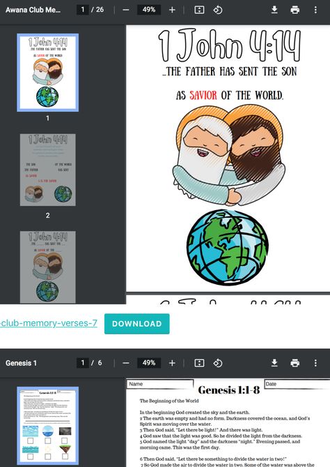 Updated 12/8/21 Awana Club (Sparks) Memory Verses & Genesis 1 Worksheets, free download Awana Sparks Crafts, Awana Sparks Printables, Awana Crafts, Awana Sparks, Awana Ideas, Christian Soldiers, Memory Verses, Homeschool Worksheets, In The Beginning God