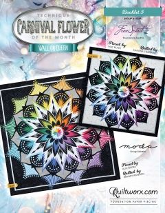 Carnival Flower Quiltworx Judy Niemeyer, Judy Niemeyer Quilts Pattern, Flower Quilt Patterns, Curved Piecing, Judy Niemeyer Quilts, Judy Niemeyer, Foundation Paper Piecing Patterns, Quilting Board, Flower Quilts