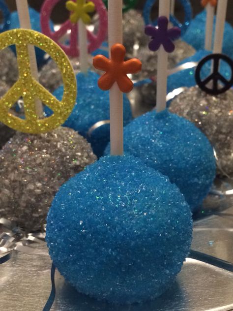 70's theme cake pops 70s Theme Cake Pops, 18th Party Themes, 70s Cake, Space Themed Cake, Mark Birthday, Themed Cake Pops, 18th Party, 70s Theme Party, 70's Party