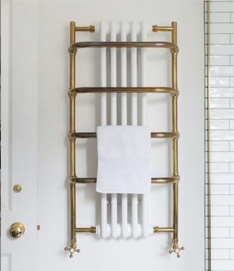 @Ripples have the most gorgeous fixtures and fittings and this brass radiator has caught our eye... WOW! #ripplesbathrooms #bathroominspo #loverenovate #renovate #renovatedhome #renovationlife #renovationproject #homeextension #beforeandafter #renovation #renovatingyourhome #renovatingonabudget #homerenovations #buildingahome Victorian Bathroom Radiator, Brass Bathroom Radiator, Bathroom Radiator Ideas, Radiators Bathroom, Ripples Bathrooms, Venetian House, Boat Bathroom, Navy Bathroom Decor, Bathroom Radiator