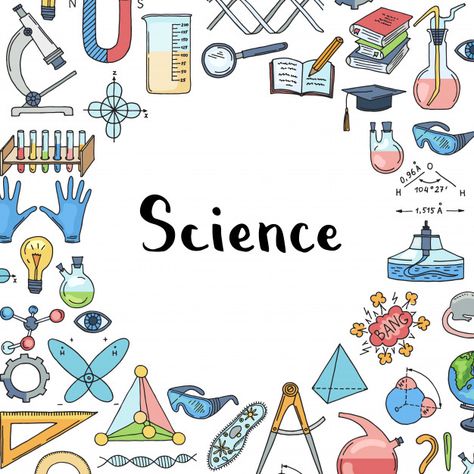 Chemistry Elements, Element Chemistry, Science Doodles, Project Cover Page, Physics Lessons, خريطة ذهنية, School Book Covers, Science Icons, Student Cartoon