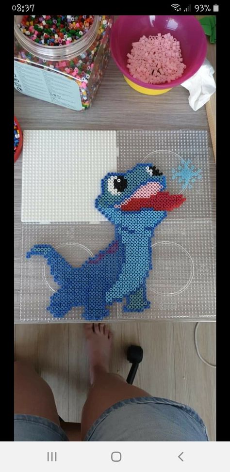 Perler Bead Big Projects, Perler Bead Big Patterns, Giant Perler Bead Patterns, Groot Perler Beads, Large Perler Bead Patterns, Perler Bead Patterns Big, Perler Beads Big, Perleplader Ideas Disney, Perleplader Ideas Cute