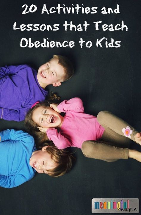 20 Activities and Lessons that Teach Obedience to Kids - Christian Character Development Series #characterlessons #objectlessons #lessonsforkids #teachingkids #parenting #parentingtips #obedience #characterdevelopment #teachingkidsaboutcharacter Easy Stem Projects, Fun Things For Kids, Fun Family Games, Easy Stem, Stem Resources, Math Geek, Hundreds Chart, Lego Activities, Skip Counting