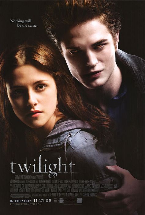 Twilight  Bella Swan  Edward Cullen  Kristen Stewart  Robert Pattinson Twilight Poster, Theater Posters, Billy Burke, Twilight 2008, Edward Bella, Movies Worth Watching, Twilight Series, Twilight Fans, I Love Cinema