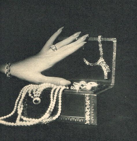 Jewelry Ad, Vintage Jewelry