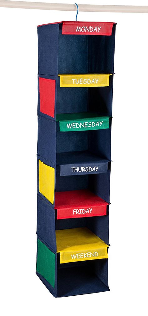 Rock it: Best Tips for Getting Back to School Weekly Clothes Organizer, Toy Room Storage, Organiser Son Dressing, After School Activities, Back To School Organization, Kids Closet, Hanging Closet Organizer, Kids Closet Organization, Daily Activity