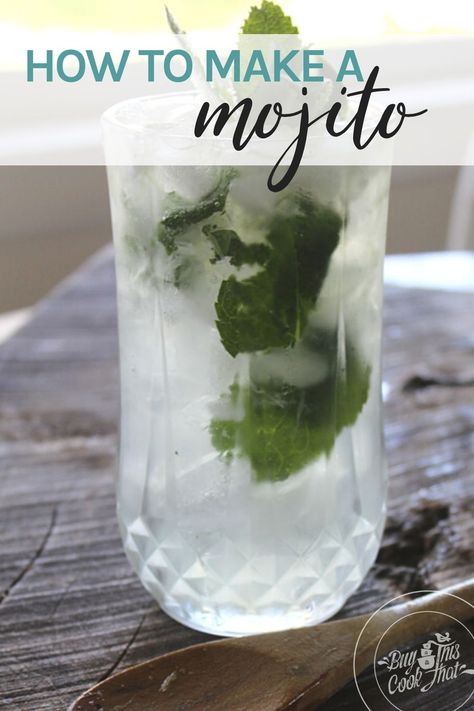 Possibly my favorite cocktail of all time, the refreshing Mojito. Learn how to make a mojito at home. #mojito #mintcocktail #classiccocktail #cocktailrecipe How To Make Mojitos, Sparkling Red Wine, Mint Cocktails, Best Drink, Healthy Cocktails, Mojito Recipe, Easy Drink Recipes, Keto Drink, Healthy Drinks Recipes