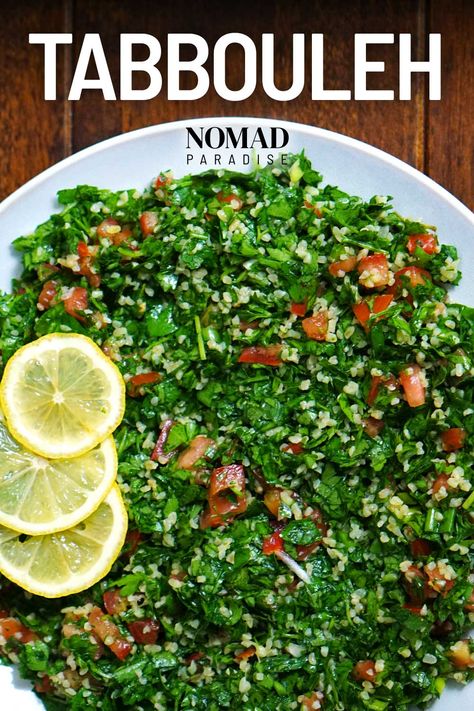 Tabuli Salad Traditional, Tebullah Salad, Tabulleh Recipe, Tabule Salad Tabbouleh Recipe, Mezze Salad, Tabouleh Salad Recipe, Tabule Salad, Lebanese Lunch, Lebanese Tabbouleh