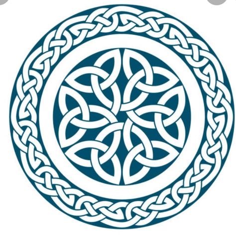 Celtic Border, Celtic Artwork, Celtic Ornaments, Celtic Circle, Celtic Spiral, Tattoo Vector, Wiccan Symbols, Celtic Tattoo, Celtic Knot Designs