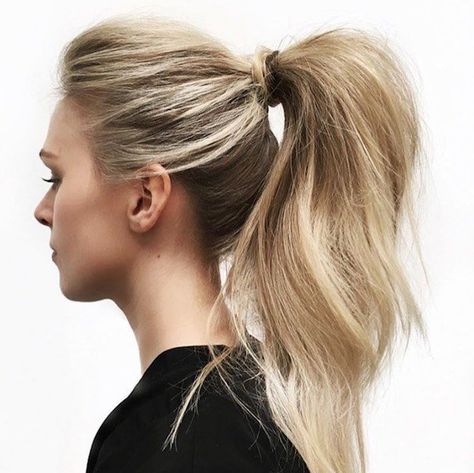 3. Super High Ponytail | Be stylish and beautiful even when you cram to prepare for school. Here are 10 easy before school hairstyles you can try. Long Hair Volume, Pretty Ponytails, Stylish Ponytail, High Ponytail Hairstyles, High Pony, Simple Ponytails, Frontal Hairstyles, Long Blonde, Teen Hairstyles