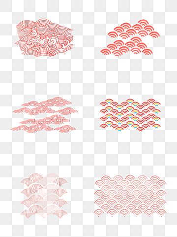 Chinese Wave Pattern, Chinese Waves, Wave Vector, Shape Background, Snake Bag, Wave Texture, Wave Illustration, Chinese Element, Texture Material