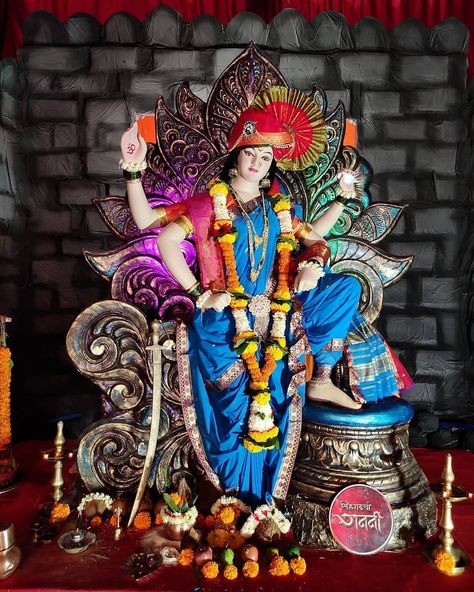 Durga Maa Murti Image, Durga Devi Murti, Durga Maa Murti, Murti Art, Durga Murti, Durgamma Photos, Saraswati Picture, Saraswati Idol, Mata Ji