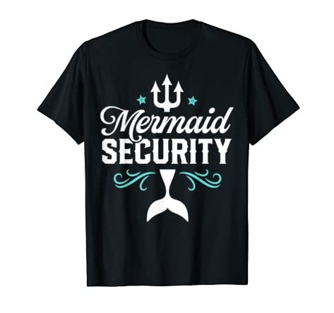 Merman Costume, Cute Mermaid Tail, Mermaid Squad Shirt, Mermaid Boy, Mermaid Humor, Mermaid Tshirt, Mermaid Squad, Security Shirt, Mermaid Shirt