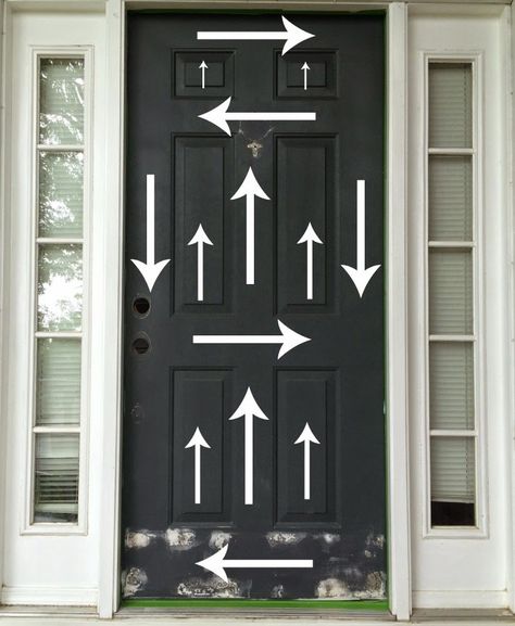 categorically kate - Our Front Door Makeover Front Door Kick Plate, Paint Front Door, Door Kick Plates, Shutter Decor, Blue Front Door, Front Door Makeover, Old Shutters, Exterior Paint Color, Painted Front Doors