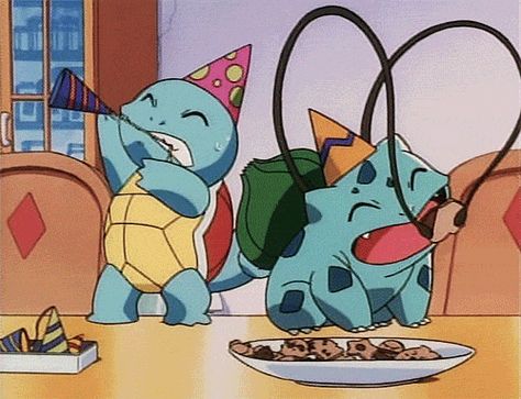 Pokemon Happy Birthday, Happy Birthday Pokemon, Birthday Pokemon, Happy Birthday Gif, Happy Birthday Sarah, Pokemon Gif, Pokemon Party, Pokemon Birthday, Pokemon Memes