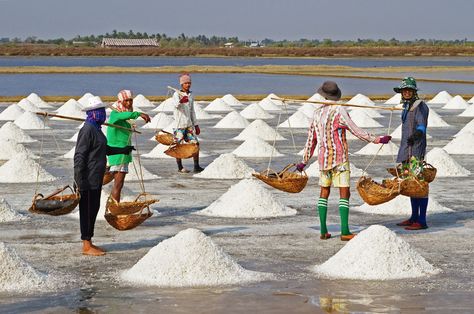 Kala Namak (Black Salt), Rock Salt (Sendha Namak) and Table Salt - Medicinal and Other Uses Greek Islands Vacation, Low Salt Diet, Iodized Salt, Finishing Salt, Celtic Sea Salt, Vietnam Food, Low Salt, Beach Pink, Food Lab