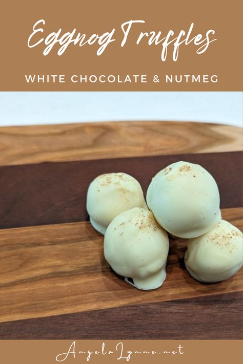 Eggnog Truffles, How To Make Dip, Bitter Chocolate, Chocolate Cream Cheese, Chocolate Cheese, Soften Cream Cheese, Favorite Dessert, Candy Desserts, Holiday Foods