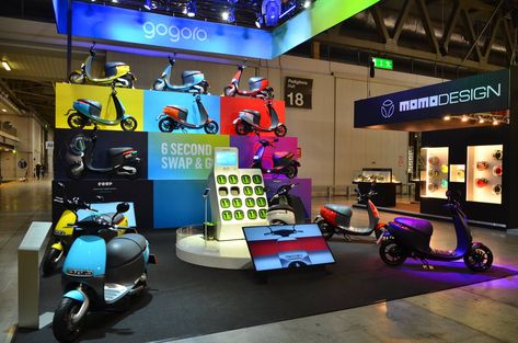 Exhibition Inspiration, Bike Display, Exhibition Stall Design, Showroom Ideas, Car Display, Stall Design, Exhibition Stall, Design Exhibition, Stall Designs