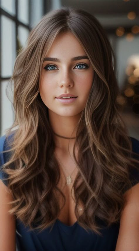 Long Layered Hairstyles For Round Faces, Teen Long Hair Cuts With Layers, Long Layers Collarbone Length, Long Hairstyles For Teenage Girl, Haircuts For Girls With Long Hair, Haircuts For Teen Girls Long, Teen Long Layered Haircut, Teen Girl Long Haircut