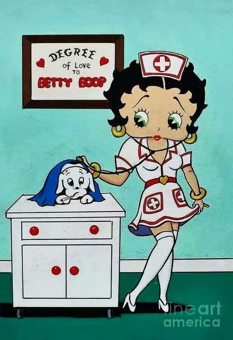 Nurse Betty boop Nurse Betty, Betty Boop Classic, Betty Boop Quotes, Animated Cartoon Characters, Betty Boop Art, Betty Boop Cartoon, Betty Boop Pictures, Lucky Dog, Wow Art