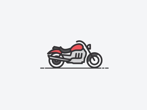 Motorcycle #3 by Sean Kerry Bullet Drawing, Bike Wallpaper, Diy Quilling Crafts, Motorcycle Drawing, Bike Drawing, Motorcycle Illustration, Mouse Drawing, Car Silhouette, Flat Design Illustration