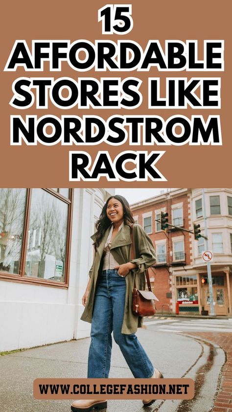 stores like nordstrom rack Cheap Affordable Clothes, Look Expensive On A Budget, Cheap Clothing Stores, Fashion On A Budget, Tjmaxx Finds, Best Online Clothing Stores, How To Look Expensive, Cheap Clothing, Cheap Clothes Online