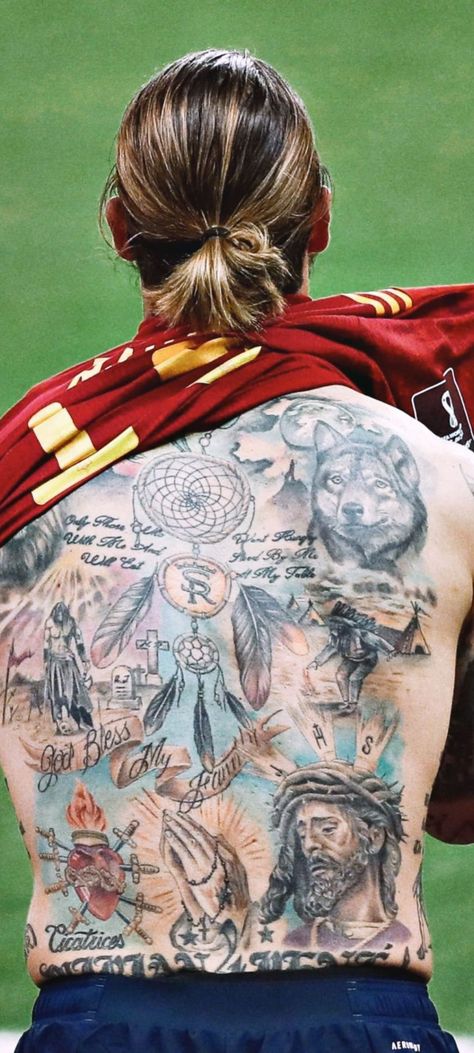 Sergio Ramos Tattoos, Football Photos, Utila, Retro Football, Neymar Jr, Lionel Messi, Cristiano Ronaldo, Neymar, Real Madrid