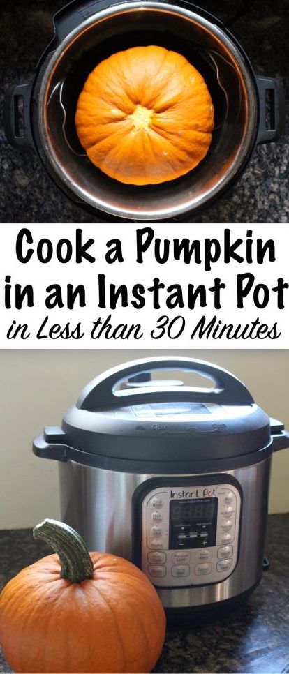 How to Cook a Whole Pumpkin in an Instant Pot Cooking Charts, Whole Pumpkin, Pumpkin Guts, Cooking Pumpkin, Easy Instant Pot Recipes, Foods Recipes, Insta Pot, Food Style, Instant Pot Pressure Cooker