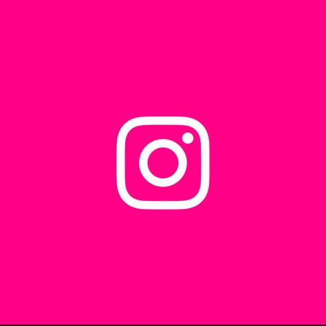 Bright Pink Icons For Apps, Hot Pink Instagram Icon, Barbie App Icons, Bright Pink App Icons, Hot Pink Icons, Preppy Homescreen, Hot Pink App Icons, App Icons Pink, Band App