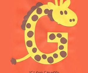 unsure uploaded by 𝑍𝑎𝑘𝑎𝑟𝑖𝑦𝑎♈ on We Heart It G Is For Giraffe, Letter G Crafts, Preschool Letter Crafts, Giraffe Crafts, Alphabet Crafts Preschool, Abc Crafts, Alphabet Letter Crafts, Preschool Art Projects, Arts And Crafts For Adults