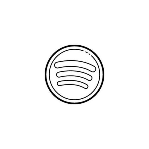 Iphone Icon White Aesthetic, White App Icon Spotify, White Icon Spotify, App Icon Aesthetic White And Black, White Pintrest Icon App, White Widget Aesthetic Icons, Black And White Iphone Icons Aesthetic, White Home Screen Icons, White Icons For Apps Aesthetic