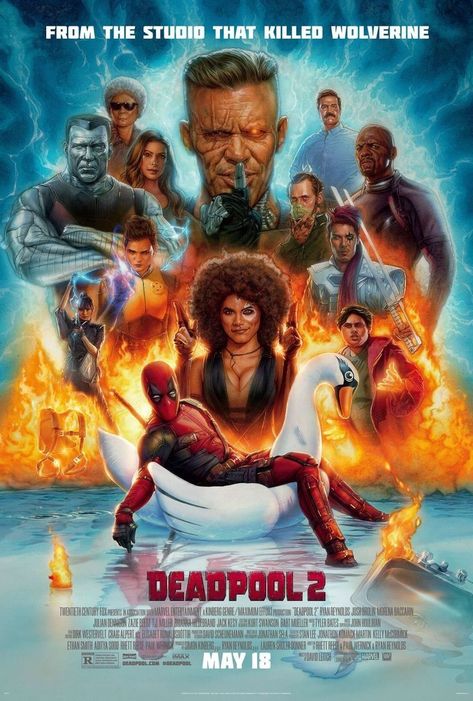 Deadpool 2 Poster, Deadpool 2 Movie, Tam Film, Film Marvel, Deadpool Movie, Deadpool 2, Morena Baccarin, Dead Pool, Nicholas Hoult