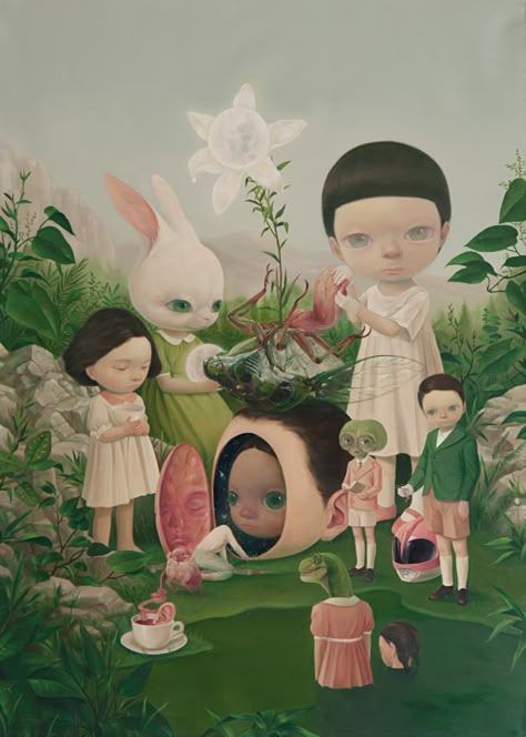 Roby Dwi Antono, Surealism Art, Arte Grunge, Arte Peculiar, Mark Ryden, Bizarre Art, Surrealism Painting, Lowbrow Art, Arte Inspo