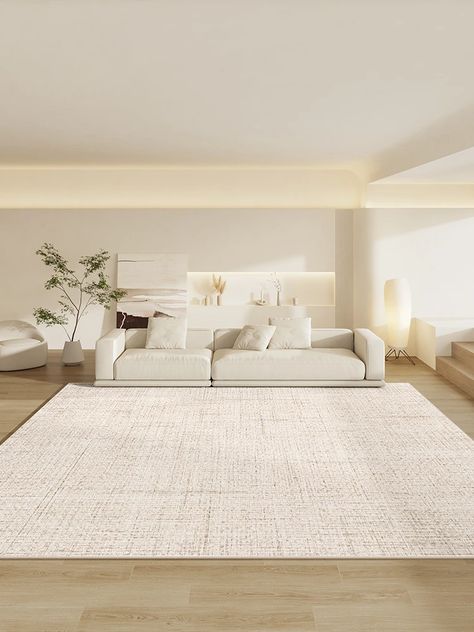 18.54US $ 54% OFF|Living Room Cream Style Sofa Carpets Easy Care Bedroom Bedside Large Area Carpet Luxury Cloakroom Decoration Non slip Rugs Ковер| |   - AliExpress Luxury Cloakroom, Living Room Carpet Ideas, Living Room Cream, Living Room Furnishings, Minimalist Rugs, Luxurious Fashion, Bedding Essentials, Soft Carpet, Living Room Area Rugs