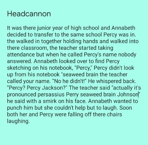 Cute Percabeth Headcanons, Percy Jackson High School Headcanons, Percy And Annabeth Headcanon Spicy, Percy And Annabeth Spicy, Percy And Annabeth Headcanon High School, Pjo Headcanons Percabeth School, Percabeth Headcanon School, Percabeth Fanfiction Spicy, Annabeth Chase Headcanon