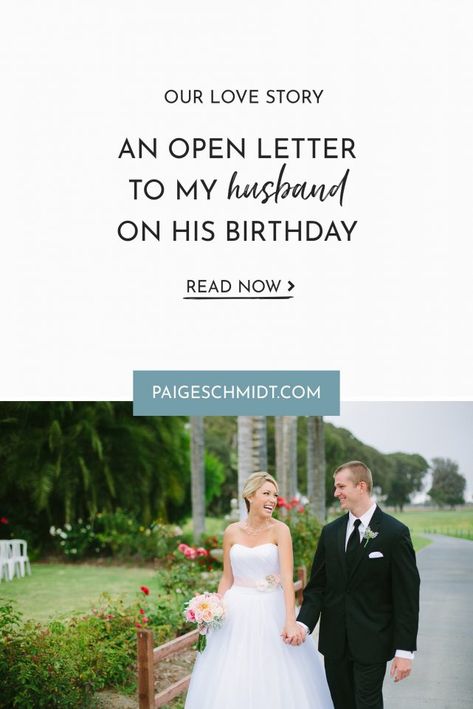 An open-letter to my husband on his birthday. Celebrating our love story after almost 15 years of friendship and 5 years of marriage.  #relationships #marriage Letter To My Husband On His Birthday, Birthday Letter To Husband From Wife, Open Letter To My Husband, Letter To My Husband, Letters To My Husband, Letter For Him, Marriage Is Hard, Mindset Change, Personal Revelation