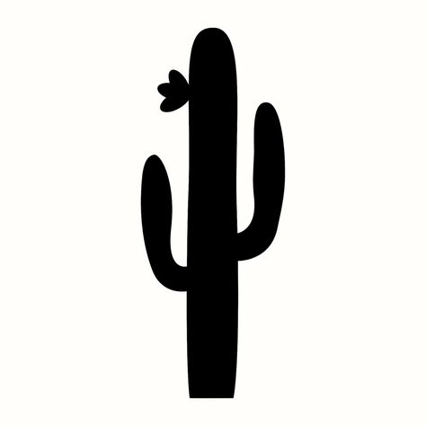 Minimalist Cactus, Black Cactus, Cactus Graphic, Cactus Bloom, Cactus Svg, Desert Rose Plant, Cactus Vector, Cactus Clipart, Rose Plant