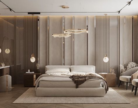 Taupe Bedroom, Bed Aesthetic, Bedroom Interior Design Luxury, Bad Inspiration, Sanctuary Bedroom, Design Salon, Luxury Bedroom Master, Inspire Me Home Decor, Classic Bedroom