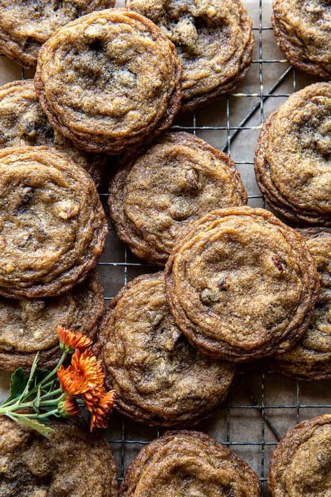 Half Baked Harvest Fall Cookies, Half Baked Harvest Cookies, Half Baked Harvest Maple Cookies, Brown Butter Chewy Maple Brown Sugar Cookies Half Baked Harvest, Half Baked Harvest Brown Butter Cookies, Maple Chocolate Chip Cookies, Brown Butter Chocolate Chip Cookies Half Baked Harvest, Brown Butter Chewy Maple Cookies, Chewy Brown Sugar Maple Cookies