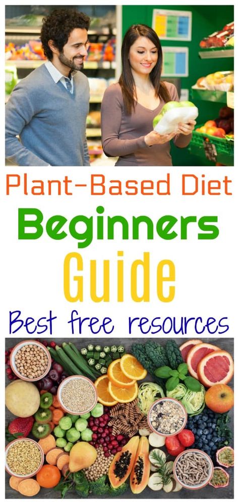 So you have made the big decision to take control of your health and join the whole food plant-based diet movement. Congratulations! You have just made one of the best decisions of your life! This Plant-Based Diet Beginners Guide should help you get started. Plant Based Diet For Beginners, Plant Based Diet Meals, Plant Diet, Wfpb Diet, Plant Based Diet Meal Plan, Plant Based Meal Planning, Flexitarian Diet, Healthy Plant Based Recipes, Plant Based Diet Recipes