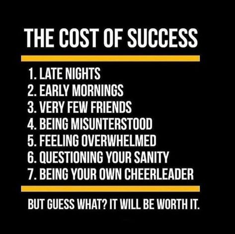 The Cost of Success Cost Of Success, Entrepreneurship Quotes Motivation, Summer Beach Quotes, Entrepreneurship Quotes, Millionaire Quotes, 10th Quotes, Bill Gates, Mindset Quotes, Business Coach