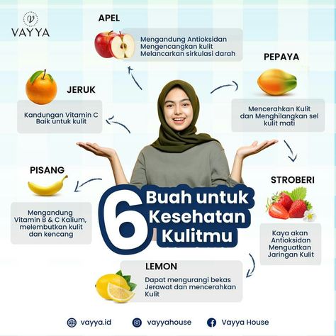 Tips Kulit Sehat, Food Habits, Healthy Food Habits, Makanan Diet, Vitamin C, Healthy Food, Health Tips, Beauty Products, Healthy Lifestyle